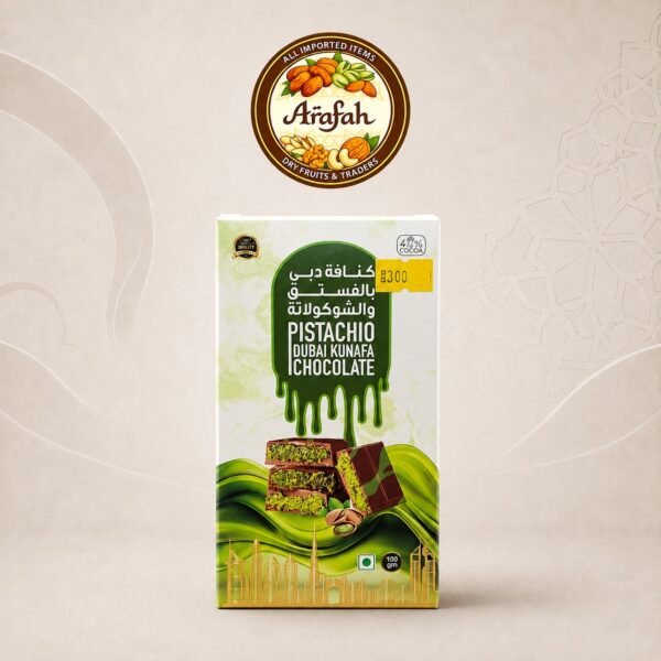 Dubai Kunafa Chocolate