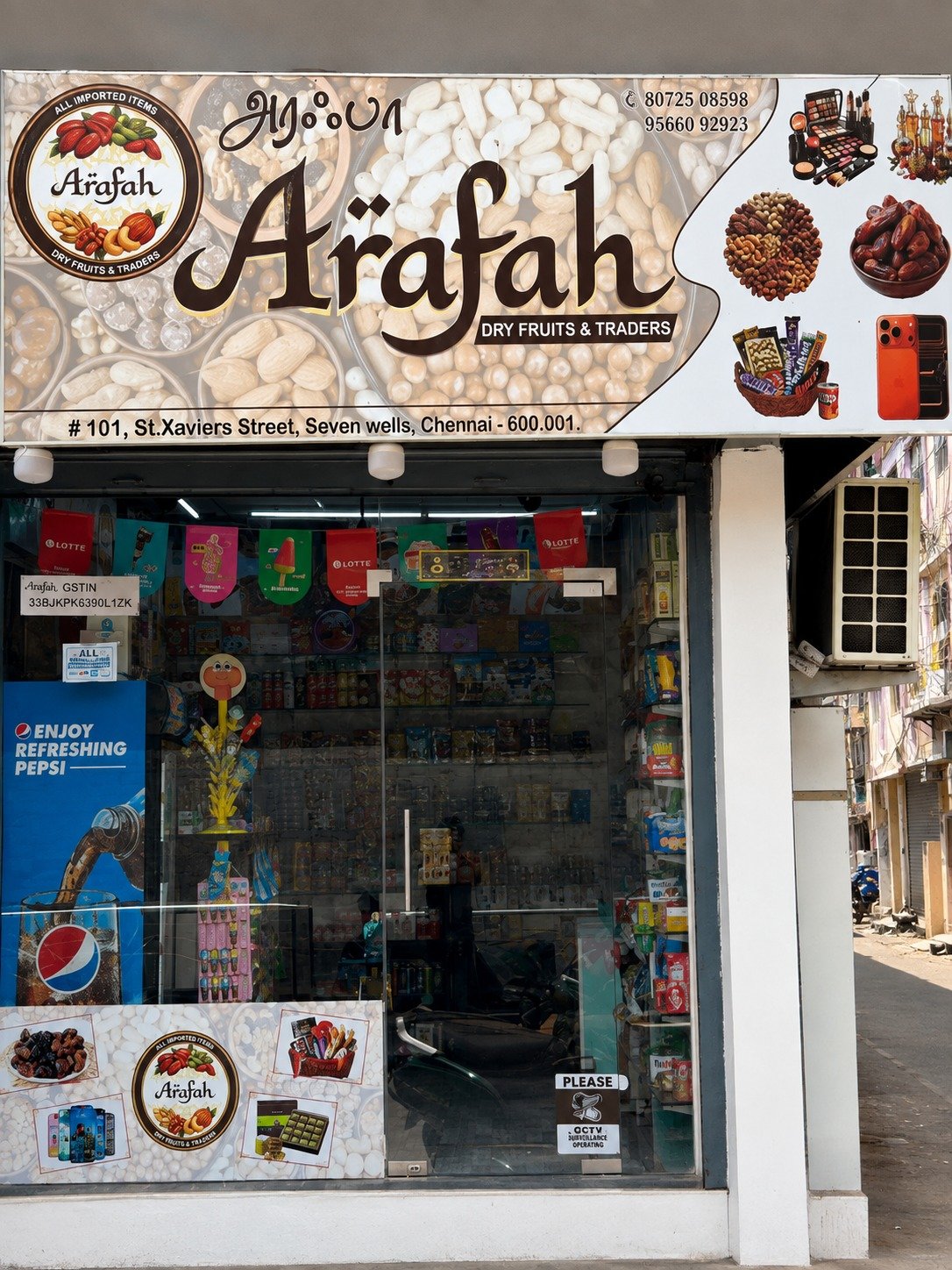 Arafah Traders dry fruits and imported items